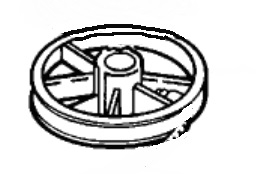 0115525, ШКИВ, РУЧНОЙ СТАРТЕР