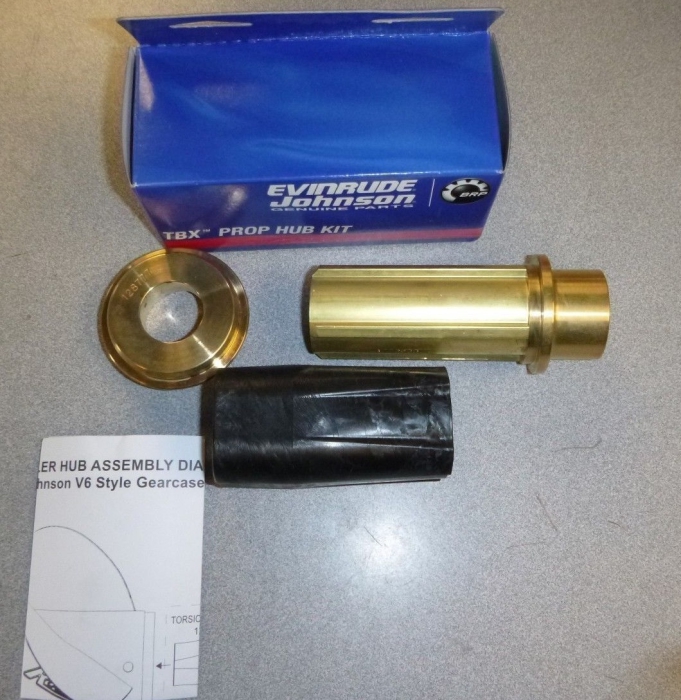 ХАБ/ВТУЛКА(комплект), ГРЕБНОЙ ВИНТ(X Models -Interchangeable) - 0177283