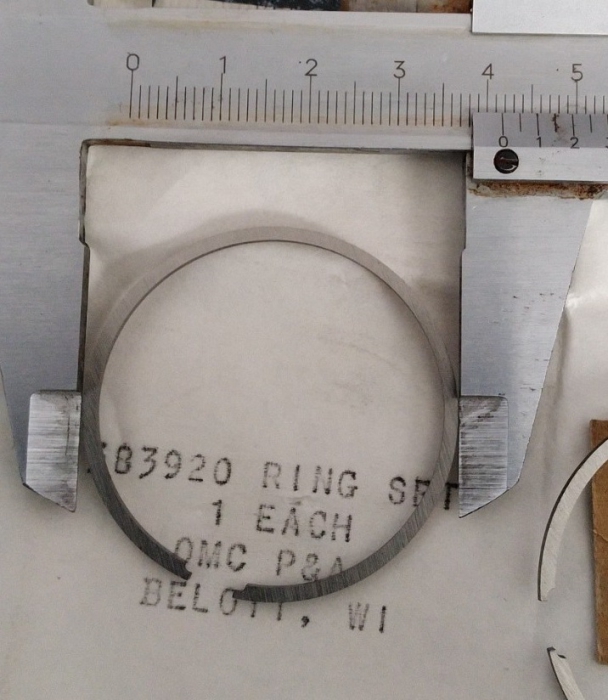 КОЛЬЦА ПОРШНЕВЫЕ(на один поршень), standard - 0383920 КОЛЬЦА ПОРШНЕВЫЕ(на один поршень), standard - 0383920